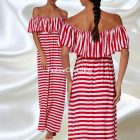 Calzedonia csíkos maxiruha