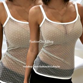 Intimissimi pöttyös tüll top