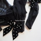 Calzedonia tüll harisnyanadrág gyöngyös masnival