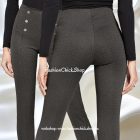 Calzedonia skinny rugalmas leggings díszgombokkal