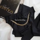 Calzedonia Special Edition szuperfényes harisnyanadrág levehető lánccal
