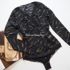 Intimissimi hosszú ujjú tüll és csipke body