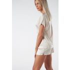 Intimissimi rövid ujjú selyem top kimonó szabással