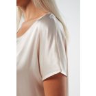 Intimissimi rövid ujjú selyem top kimonó szabással