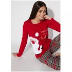 Tezenis hosszú Santa Claus karácsonyi együttes