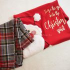 Tezenis hosszú Santa Claus karácsonyi együttes