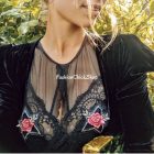 Intimissimi top tüllből és csipkéből