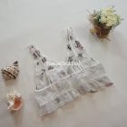 Tezenis Fairy Tale top faznú hímzett tüll melltartó