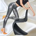 Calzedonia nyomott állatmintás, fémes hatású leggings