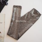 Calzedonia nyomott állatmintás, fémes hatású leggings