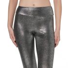 Calzedonia nyomott állatmintás, fémes hatású leggings