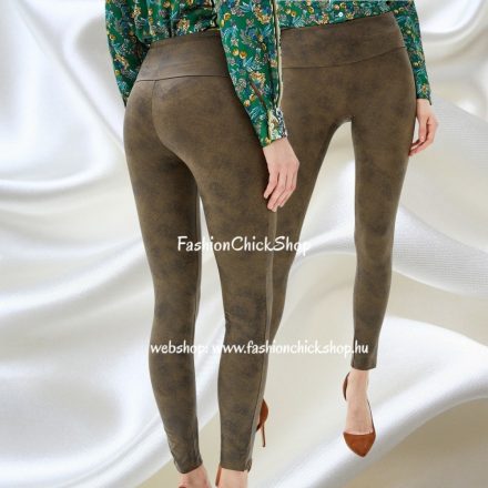 Calzedonia Total Shaper Vintage bőrhatású alakformáló leggings