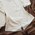 Tezenis felső lenből és pamutból