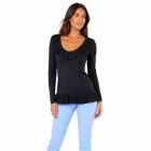 Tezenis fodros peplum felső