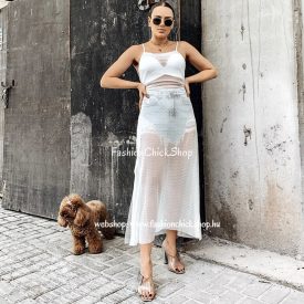 Intimissimi pöttyös tüll strandruha / kombinéruha