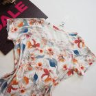 Intimissimi rövid ujjú pamut top csipkével