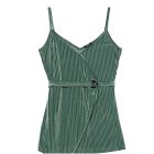 Tezenis bársony átlapolt fazonú top