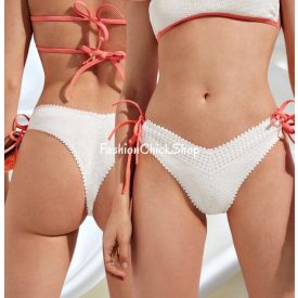 Tezenis horgolt hatású brazil fazonú bikini alsó