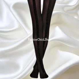   Calzedonia Party Collection harisnyanadrág bársony betéttel