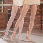 Calzedonia virágmintás csipke harisnyanadrág