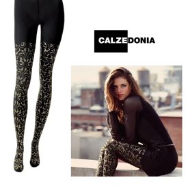 Calzedonia barokk mintás harisnyanadrág