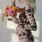 Tezenis hosszú ujjú tüll body