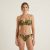 Tezenis Jungle Safari levehető pántos push up bikini