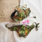 Tezenis Jungle Safari levehető pántos push up bikini