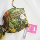 Tezenis Jungle Safari levehető pántos push up bikini