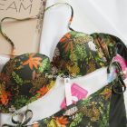 Tezenis Jungle Safari levehető pántos push up bikini