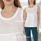 Intimissimi pamut top madeira csipke betétekkel
