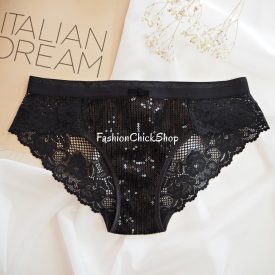 Intimissimi tüll és csipke bugyi flitterekkel