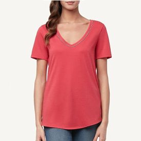 Calzedonia pamut póló strassz díszítéssel