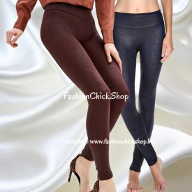   Calzedonia Total Shaper Vintage bőrhatású alakformáló leggings