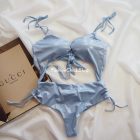 Tezenis Shiny egyrészes fürdőruha összehúzható zsinórral