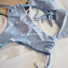 Tezenis Shiny egyrészes fürdőruha összehúzható zsinórral