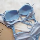 Tezenis Shiny egyrészes fürdőruha összehúzható zsinórral