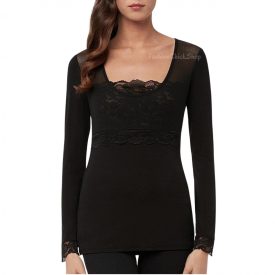 Intimissimi hosszú ujjú top csipkével