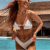Tezenis horgolt hatású háromszög fazonú bikini felső