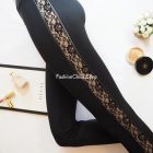 Calzedonia oldalán tüll és csipke betétes extra rugalmas leggings
