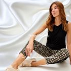 Tezenis rugalmas vászonnadrág