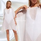 Calzedonia 100% len strandkaftán