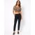 Tezenis pöttyös tüll crop top