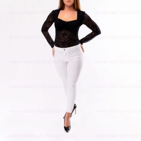 Tezenis hosszú ujjú csipkés body