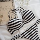 Calzedonia SARA fekete-fehér bikini felső