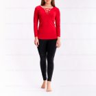 Tezenis mindkét oldalán hordható V nyakú top