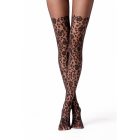 Calzedonia virágmintás combfix hatású harisnyanadrág