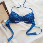 Calzedonia Cannes flitteres top fazonú bikini felső