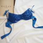Calzedonia Cannes flitteres top fazonú bikini felső