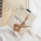 Calzedonia 30 denes virágmintás tüll combfix